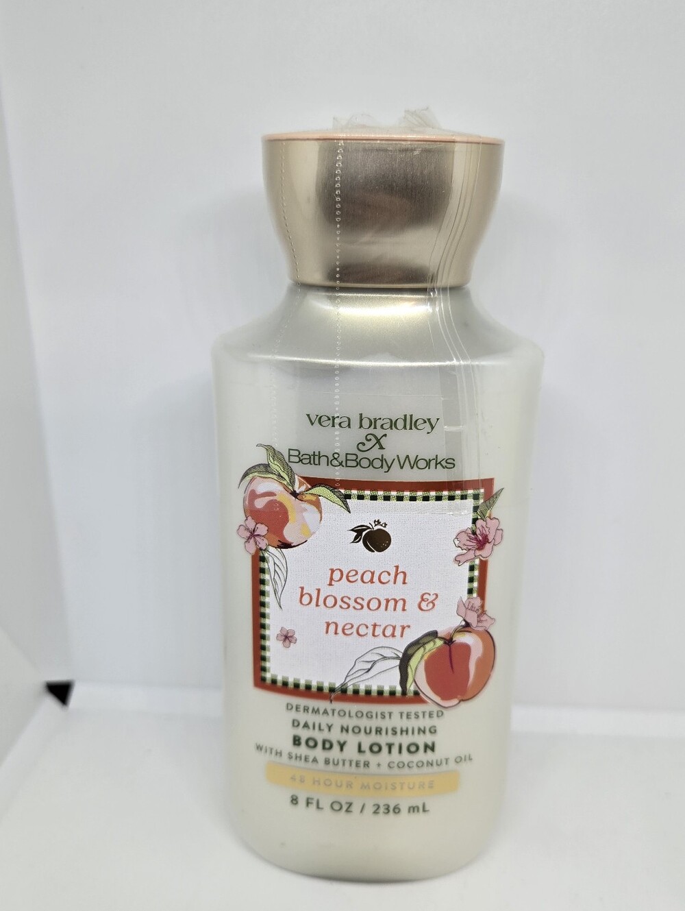 Vera Bradley x Bath and Body Works Peach Blossom & Nectar Body Lotion